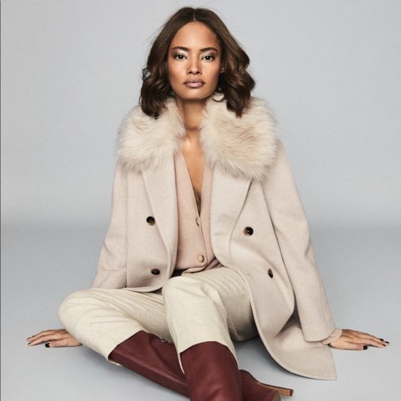 Reiss Lawson Wool Coat - Picture 1 of 5